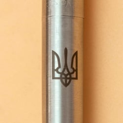 Ручка шариковая Parker JOTTER UKRAINE Stainless Steel CT BP Трезубец + Все буде Україна!