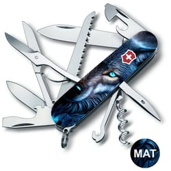 Швейцарський складаний ніж 91мм Victorinox HUNTSMAN ANIMAL 1.3713.3.F1040pw