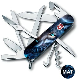 Швейцарський складаний ніж 91мм Victorinox HUNTSMAN ANIMAL 1.3713.3.F1040pw