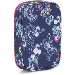 Пенал Kipling 100 PENS Doodle Blue (41D)