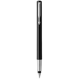Ручка перова Parker VECTOR Black FP M + Картриджі Parker Quink /5шт. (блістер)