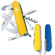 Швейцарський складаний ніж Victorinox CLIMBER UKRAINE 1.3703.8.2