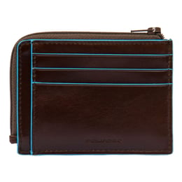 Картхолдер з монетницею Piquadro BLUE SQUARE (B2) Cognac PP4822B2R_MO