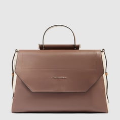 Сумка жіноча Piquadro CIRCLE (W92) Brown-Beige BD6778W92_MBE