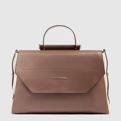 Сумка жіноча Piquadro CIRCLE (W92) Brown-Beige BD6778W92_MBE