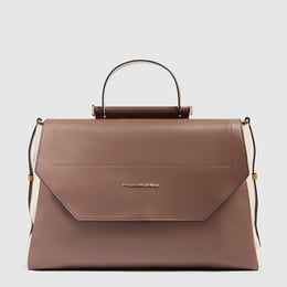 Сумка жіноча Piquadro CIRCLE (W92) Brown-Beige BD6778W92_MBE