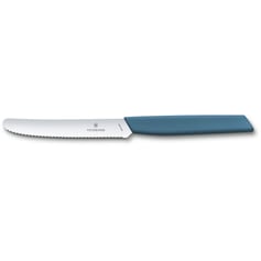 Ніж серейторний 11 см Victorinox SWISS MODERN Tomato&Sausage 6.9006.11W2