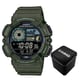 Мужские часы Casio STANDARD Digital Sport WS-1500H-3B