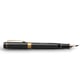 Ручка перьевая Parker DUOFOLD 135th Anniversary Precious Black GT FP18-С F