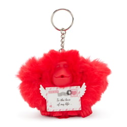 Брелок-мавпочка Kipling VALENTINE LETTER MONKEY Letter Red (5BW)
