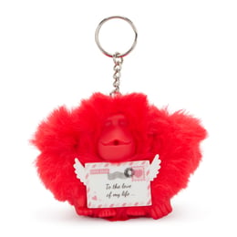 Брелок-мавпочка Kipling VALENTINE LETTER MONKEY Letter Red (5BW)