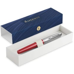Ручка перьевая Waterman EMBLEME Red CT FP F