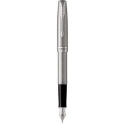 Ручка перьевая Parker SONNET Stainless Steel CT FP F