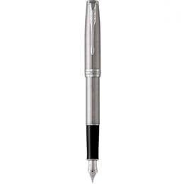 Ручка перьевая Parker SONNET Stainless Steel CT FP F