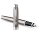 Подарунковий набір Parker IM Stainless Steel CT FP+BP (ручка-перо + кулькова + чохол)