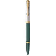 Ручка перьевая Parker PARKER 51 Premium Forest Green GT FP F