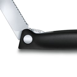 Ніж кухонний складаний 11 см (серейтор) Victorinox SWISS CLASSIC Paring 6.7833.FB