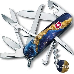 Швейцарский складной нож 91мм Victorinox HUNTSMAN DESIGN 1.3713.3.R2040pk
