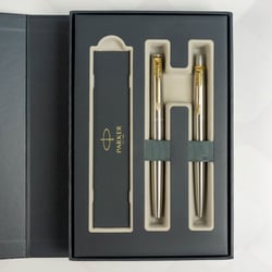 Подарочный набор Parker JOTTER Stainless Steel GT FP+BP (перо + шариковая)