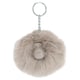 Брелок Kipling POMPOM MONKEY Grey Metallic (29E)