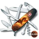 Швейцарський складаний ніж 91мм Victorinox HUNTSMAN ZODIAC Вогняний пегас 1.3713.3.Z5250pk