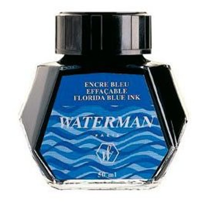 Чернила Waterman синие
