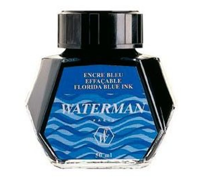 Чернила Waterman синие