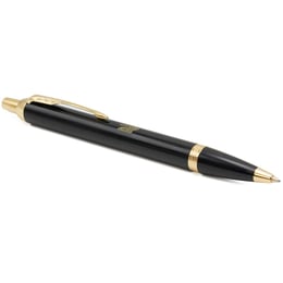 Ручка шариковая Parker IM UKRAINE Black GT BP Трезубец прозрачный