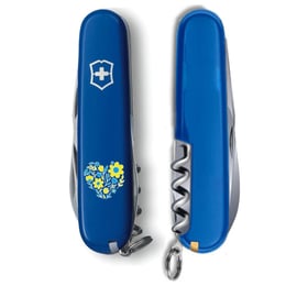 Швейцарский складной нож 91мм Victorinox SPARTAN UKRAINE 1.3603.2_T1246u