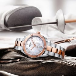 Жіночий годинник Tissot PR100 Sport Chic T101.910.22.116.00