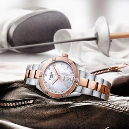 Жіночий годинник Tissot PR100 Sport Chic T101.910.22.116.00