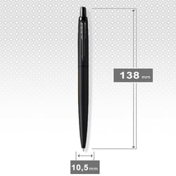 Ручка шариковая Parker JOTTER XL Monochrome Black BT BP (блистер)