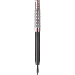Ручка шариковая Parker SONNET Metal & Grey Lacquer PGT BP