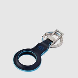 Брелок для AirTag з карабіном Piquadro BLUE SQUARE (B2) Navy Blue AC5834B2_BLU2