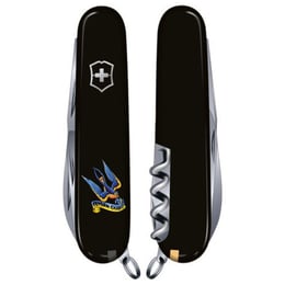 Швейцарський складаний ніж 91мм Victorinox CLIMBER UKRAINE 1.3703.3_T1220u