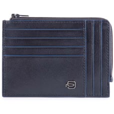 Картхолдер с монетницей Piquadro BLUE SQUARE (B2S) Blue PU1243B2SR_BLU
