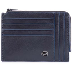 Картхолдер з монетницею Piquadro BLUE SQUARE (B2S) Blue PU1243B2SR_BLU