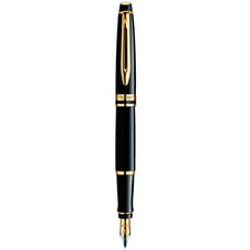Ручка перова Waterman EXPERT Black GT FP F