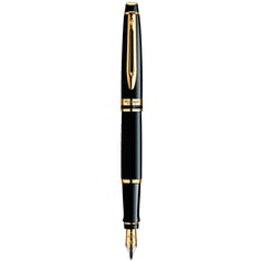 Ручка перова Waterman EXPERT Black GT FP F