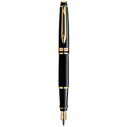 Ручка перова Waterman EXPERT Black GT FP F