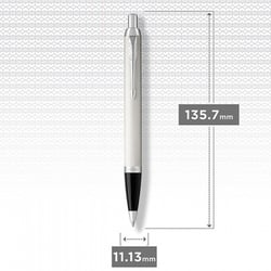 Ручка шариковая Parker IM White CT BP