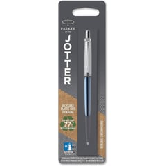 Ручка кулькова Parker JOTTER Waterloo Blue CT BP (блістер)