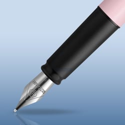 Ручка перьевая Waterman ALLURE Pastel Pink CT FP F + упаковка картриджей Mini (блистер)