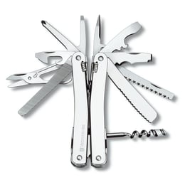 Мультитул Victorinox SWISSTOOL SPIRIT PLUS II 3.0239.L + коричневый кожаный чехол