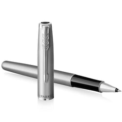 Ручка роллерная Parker SONNET Essentials Stainless Steel CT RB
