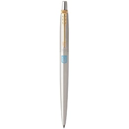 Ручка кулькова Parker JOTTER UKRAINE Stainless Steel GT BP Герб України синьо-жовтий