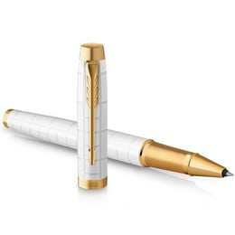 Ручка роллерная Parker IM Premium Pearl GT RB
