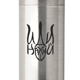Ручка кулькова Parker JOTTER UKRAINE Stainless Steel GT BP Тризуб Йди на*уй