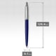 Ручка гелева Parker JOTTER Originals Navy Blue CT GEL (Eco упаковка)