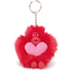 Брелок-обезьянка Kipling VALENTINE MONKEY Red Valentine M (3TV)